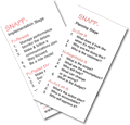 SNAPP Cards - front and back